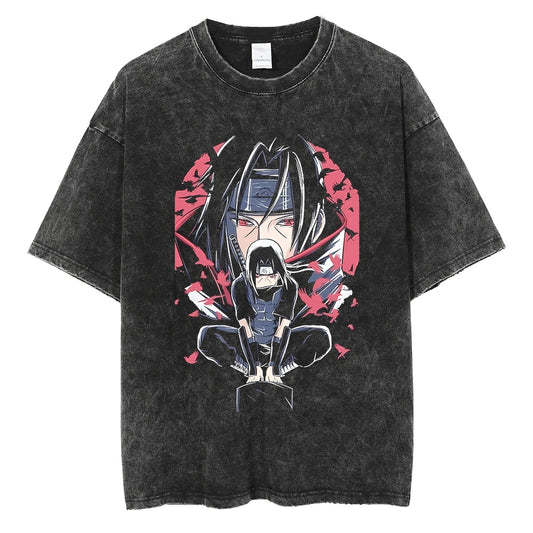 Naruto Retro Cotton Tee - American Style