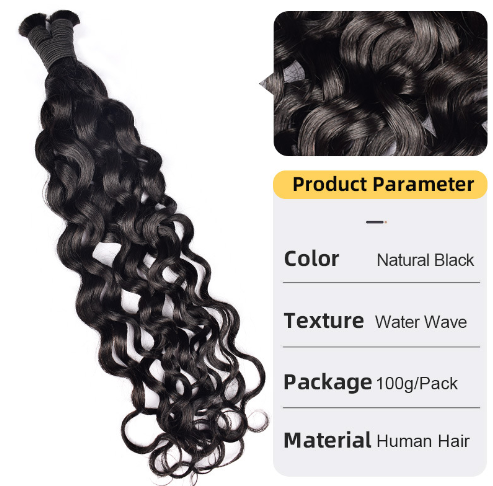 Human Hair Wig with Wave Closure from Factory Direct