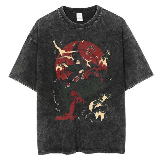 Naruto Retro Cotton Tee - American Style