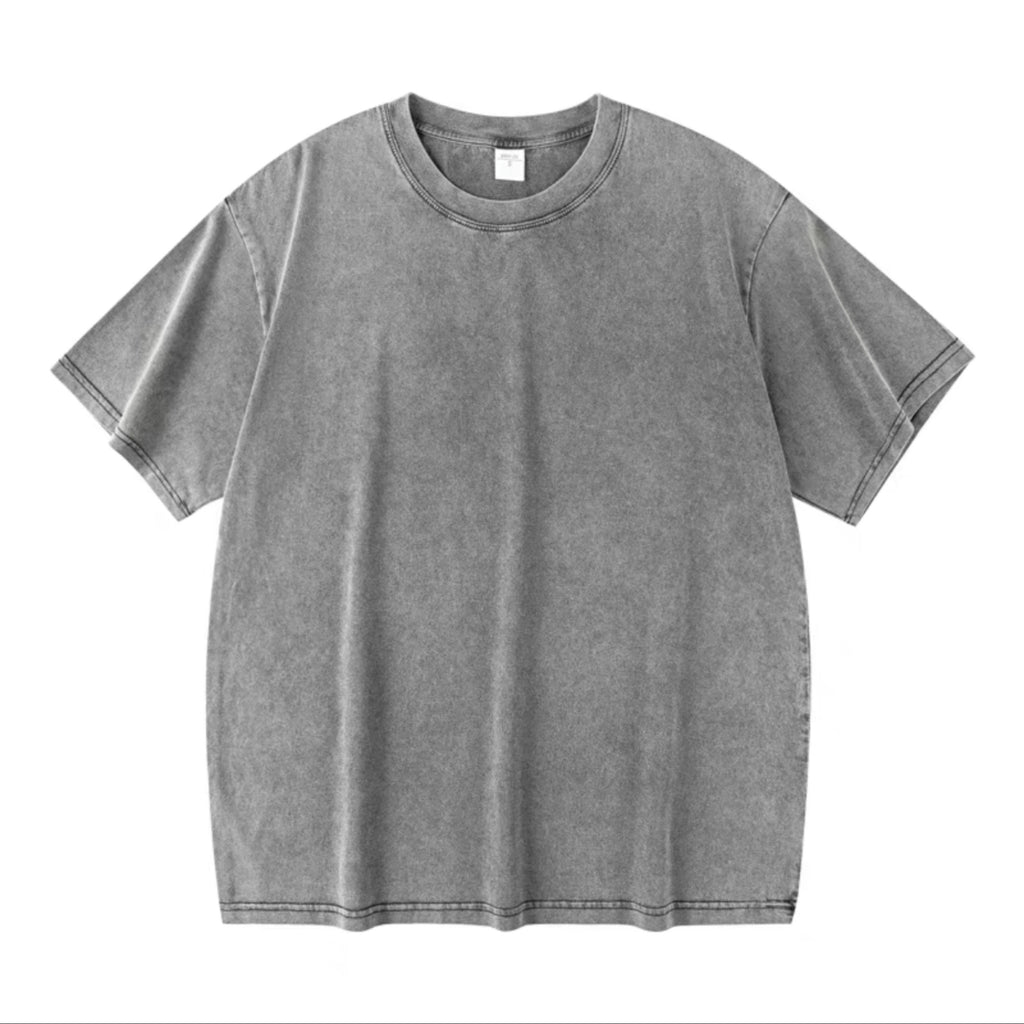 Retro Cotton Oversized Tee