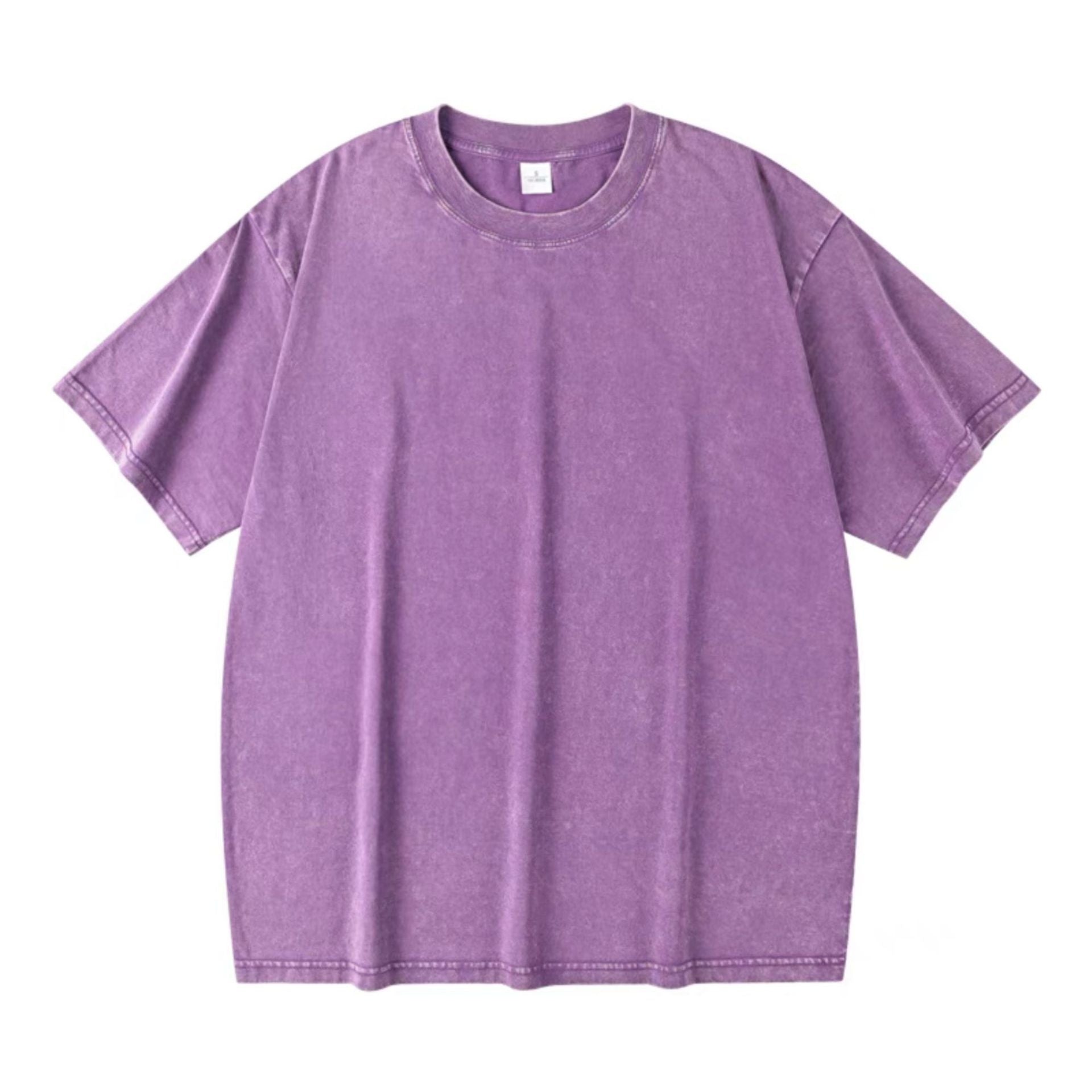 Retro Cotton Oversized Tee