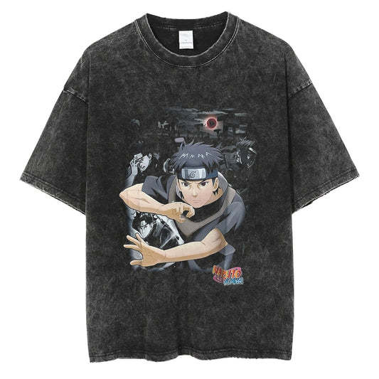 Naruto Retro Cotton Tee - American Style