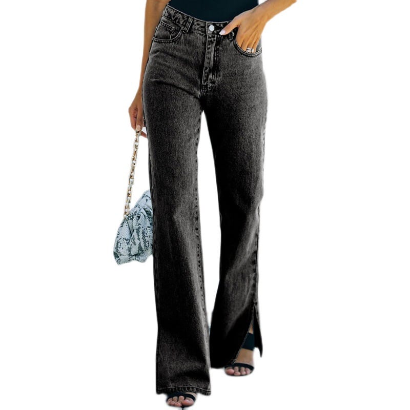 Chic Slit Jeans for Women