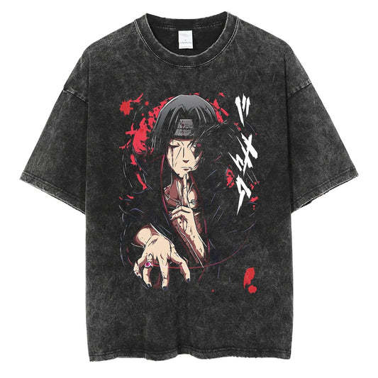 Naruto Retro Cotton Tee - American Style