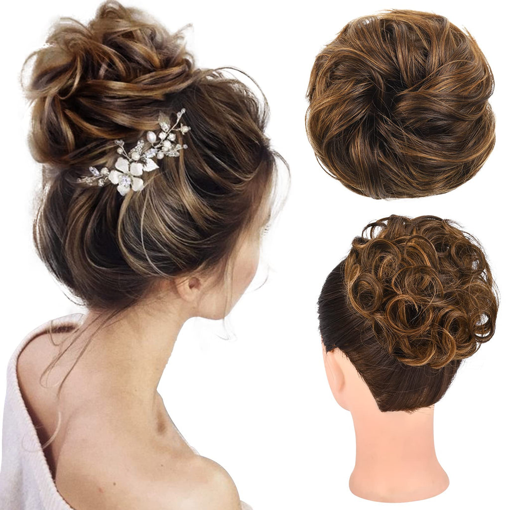 FLUFYMOOZ Natural Tousled Bun Extension