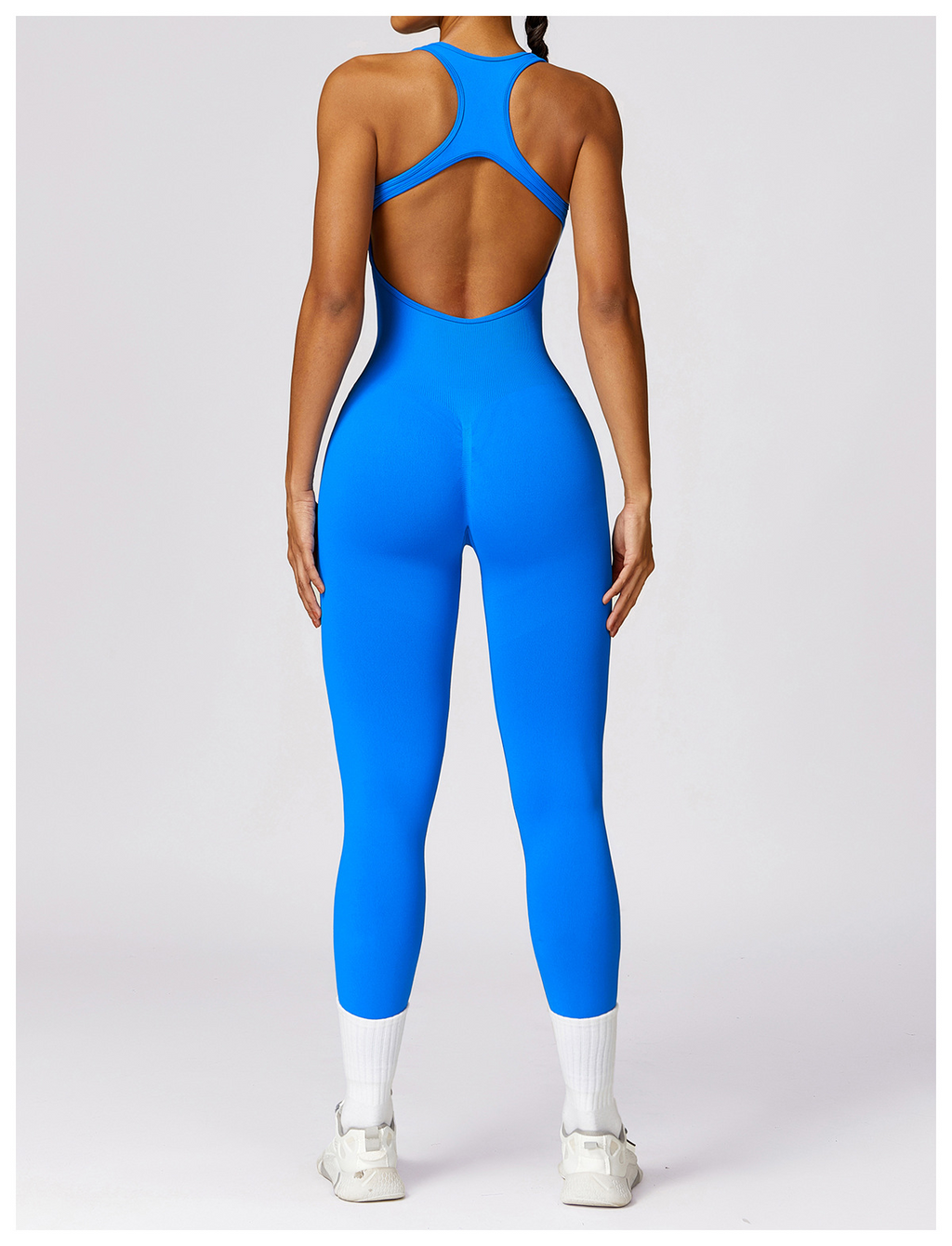 Tight Sports Back V Shape One-piece