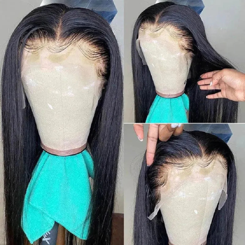 Natural Front Lace Real Hair Wig