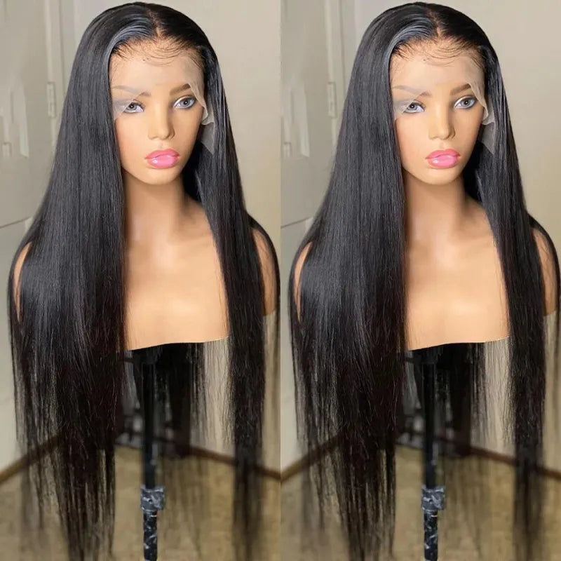 Natural Front Lace Real Hair Wig