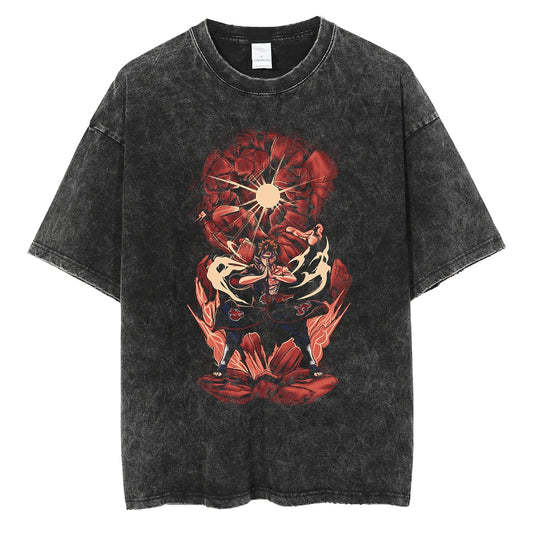 Naruto Retro Cotton Tee - American Style