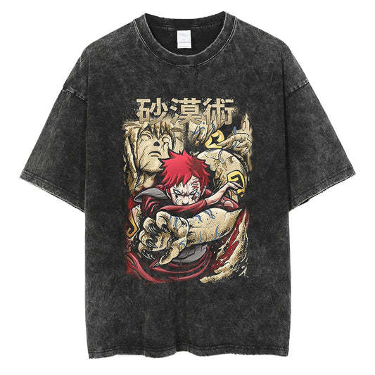 Naruto Retro Cotton Tee - American Style