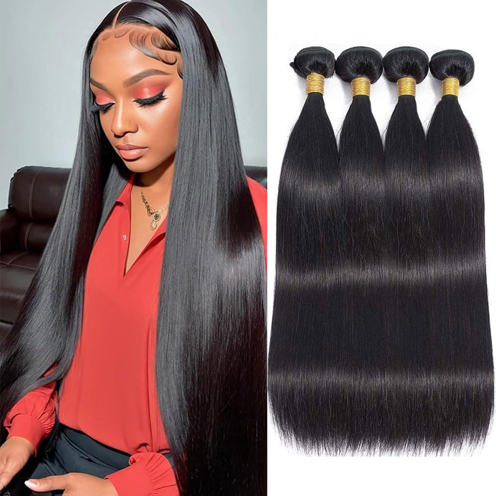 Pristine Straight Brazilian Hair Bundles 24-30 Inch