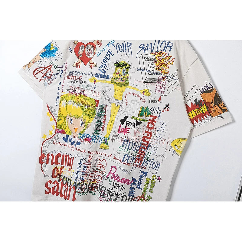 SAINT MICHAEL Retro Wash Tees