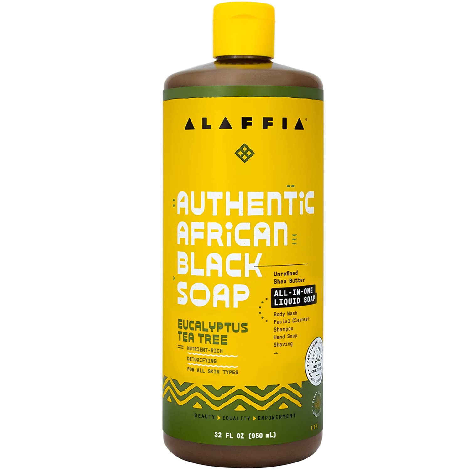 Eucalyptus Tea Tree Multi-Use Black Soap 32oz