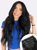 VOLIX 6-Piece Wavy Hair Extensions
