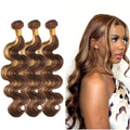 Brazilian Remy P4/27 Dual Tone Hair Bundles