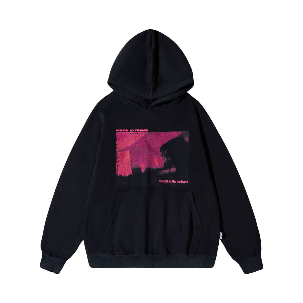 Urban Script Cotton Sweatshirt