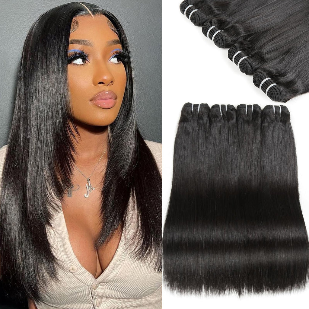 Pure Strands Brazilian Human Hair Weave 4-Pack 10-16 Inch