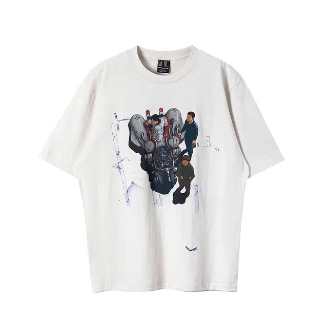 SAINT MICHAEL Retro Wash Tees