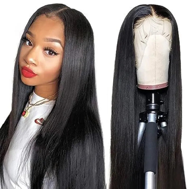 Natural Front Lace Real Hair Wig