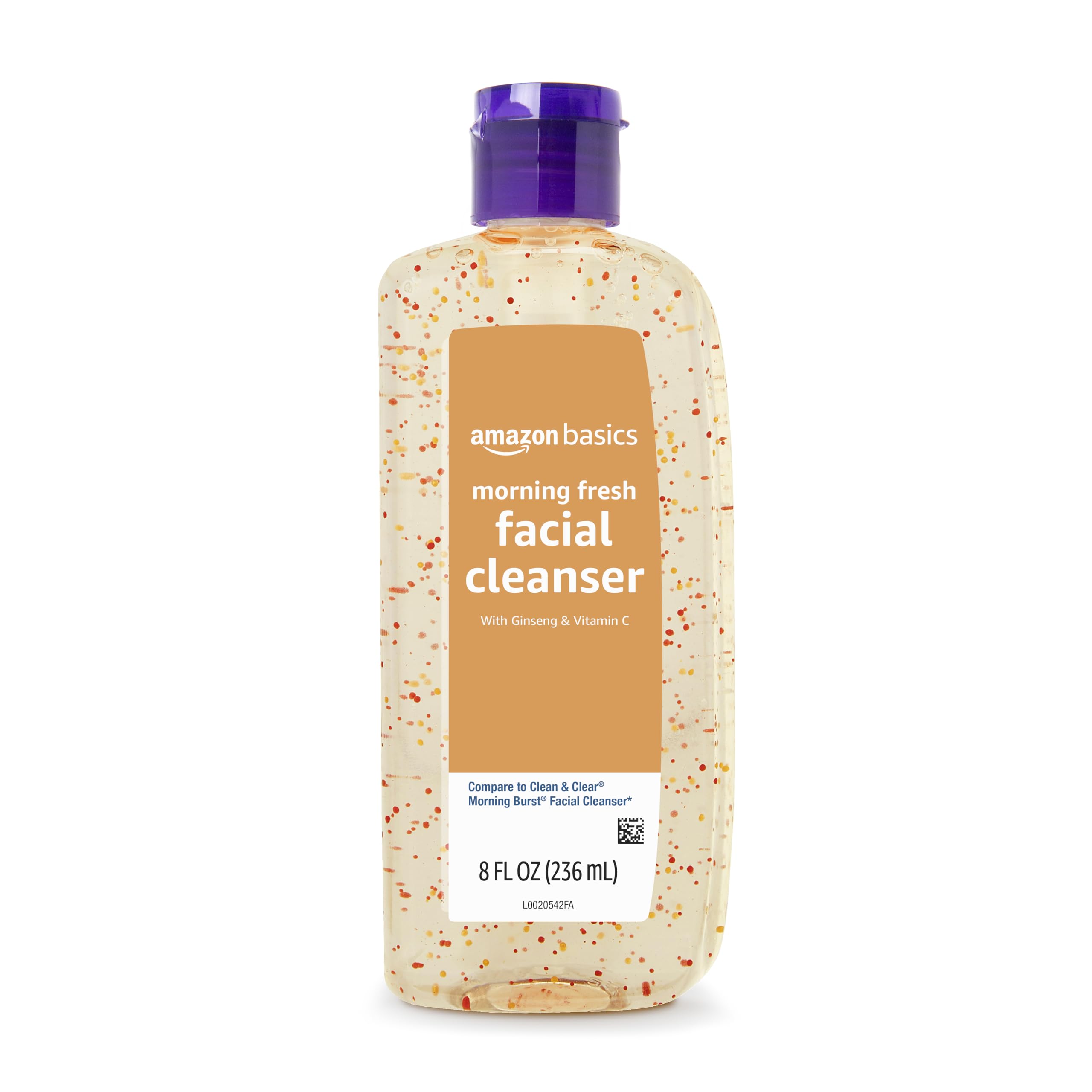 Solimo Radiant Boost Facial Cleanser with Ginseng & Vitamin C