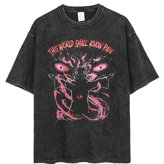 Naruto Retro Cotton Tee - American Style