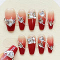 ChicPress: Handmade Coffin Short Nail Set