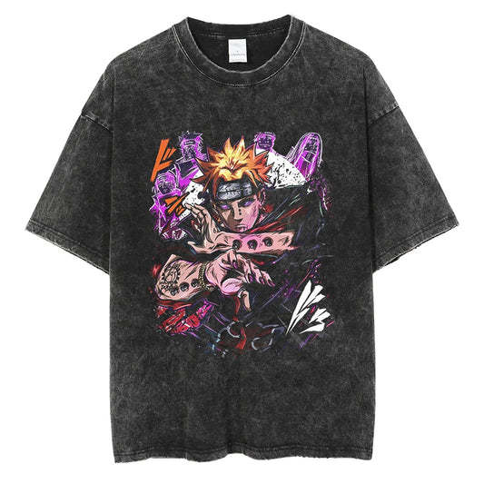 Naruto Retro Cotton Tee - American Style