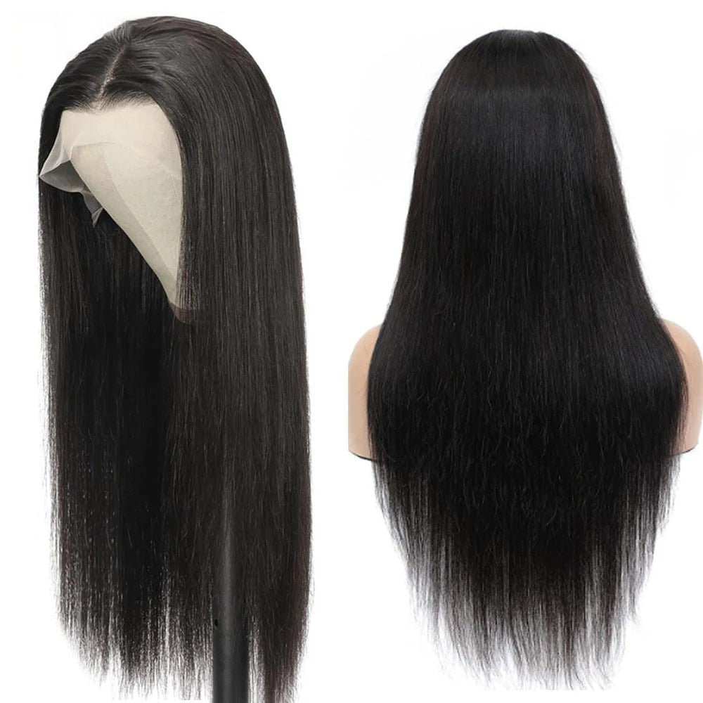 Sleek Human Hair Wig