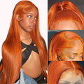 Ginger Blonde 13x4 Lace Front Wig 26 Inch