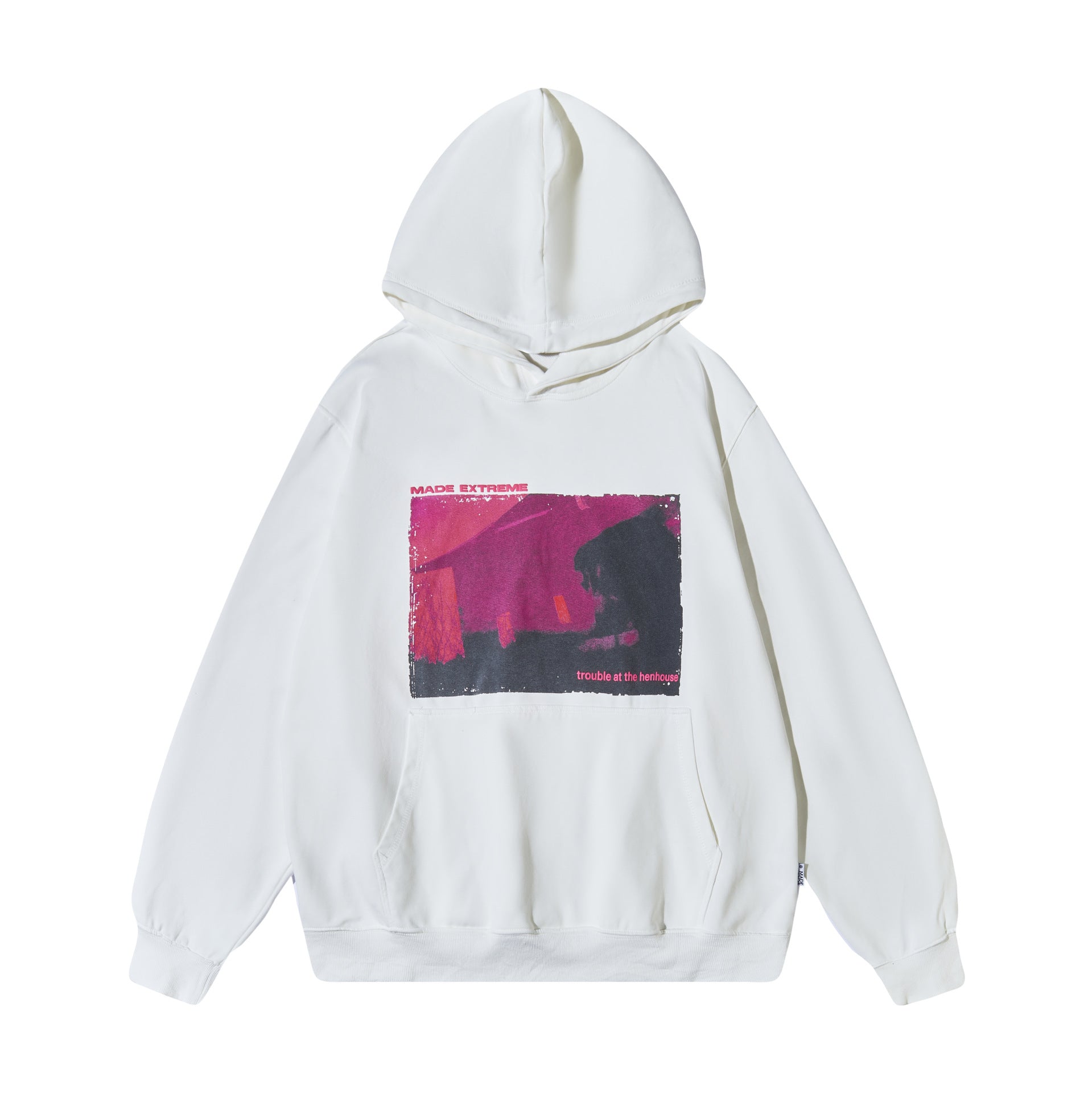 Urban Script Cotton Sweatshirt