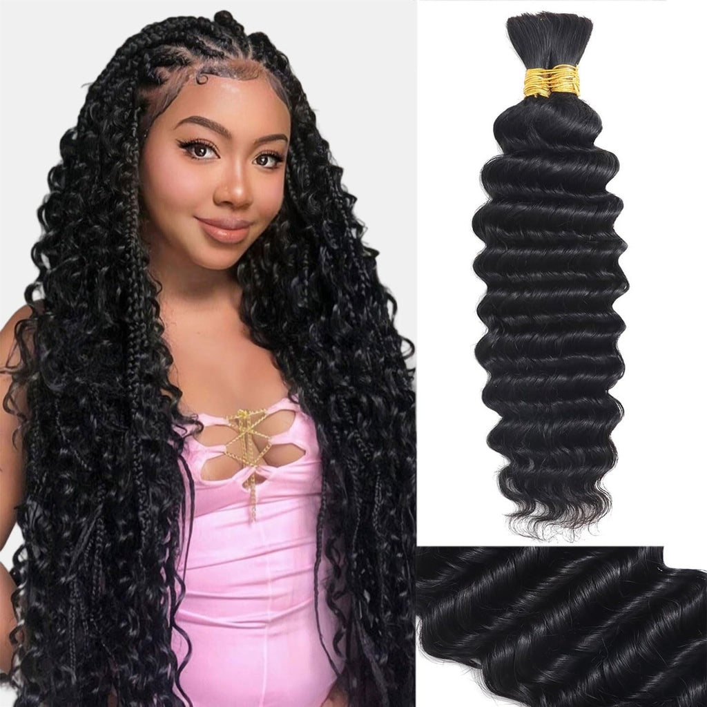 Boho Braid Human Hair Extensions 18 Inch