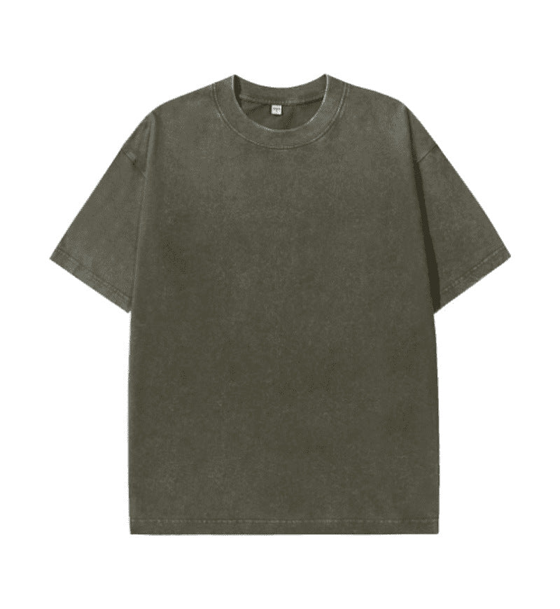 Retro Cotton Oversized Tee