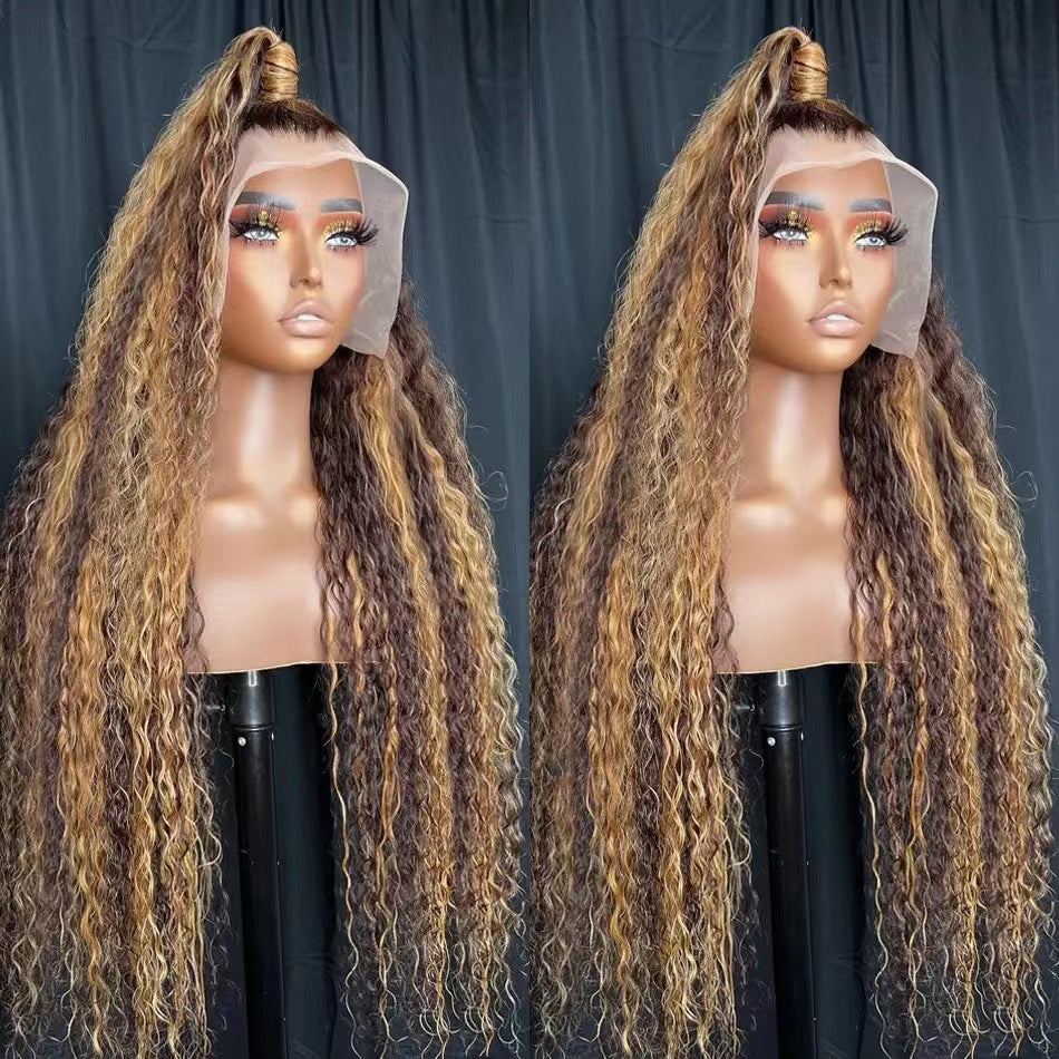 Front Lace Pixie Wig - Long Curly Human Hair