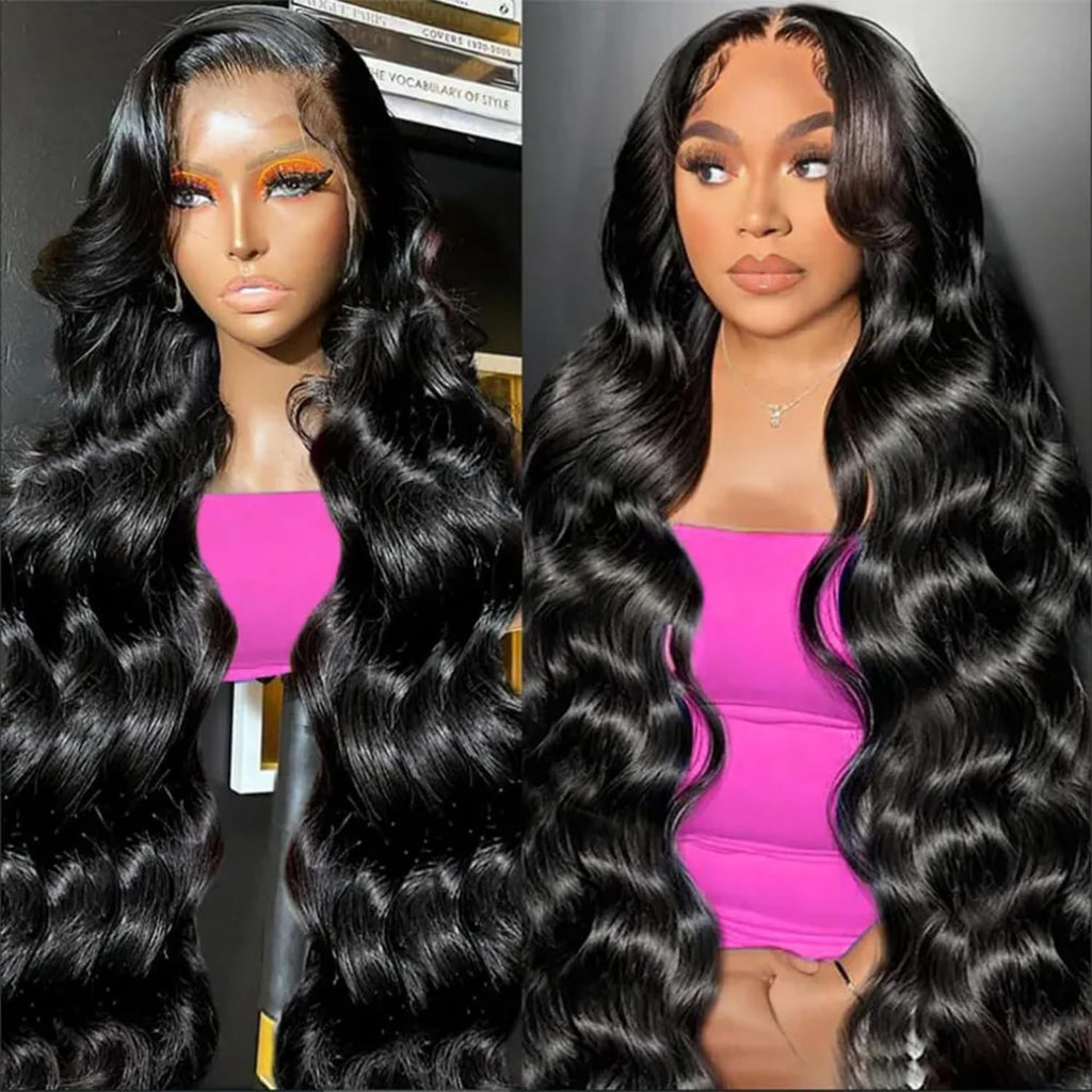 Natural Wave HD Lace Front Wig