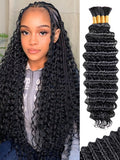 LUXEBOHO Deep Wave Braiding Bundles - 20 Inch