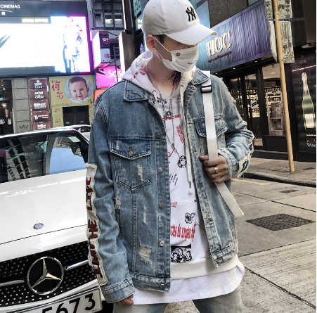 Urban Chic Light Blue Denim Jacket