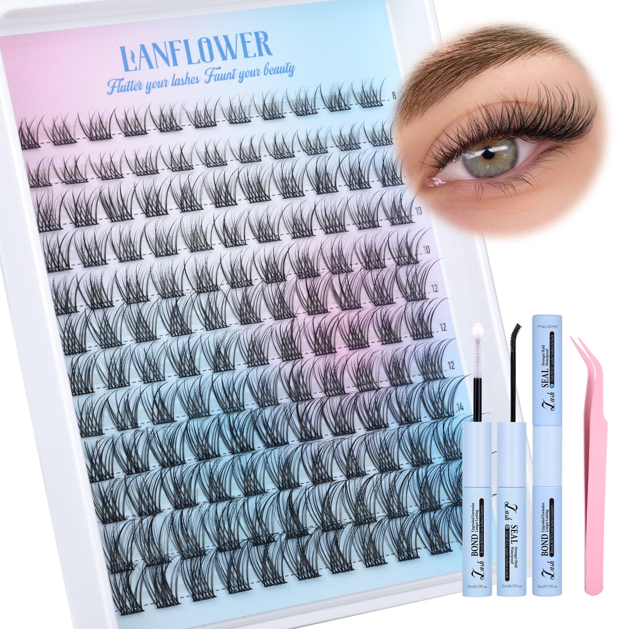 Beginner's Wispy Lash Extension Kit by Lanflower