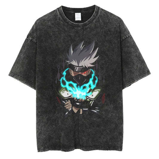Naruto Retro Cotton Tee - American Style