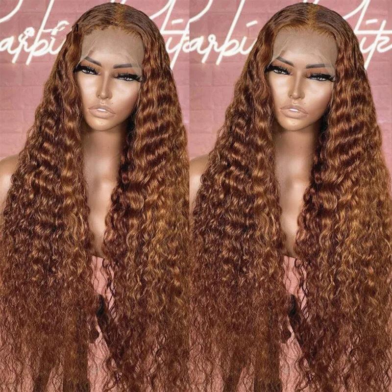 Front Lace Pixie Wig - Long Curly Human Hair