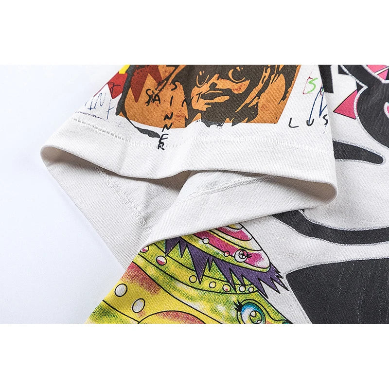 SAINT MICHAEL Retro Wash Tees